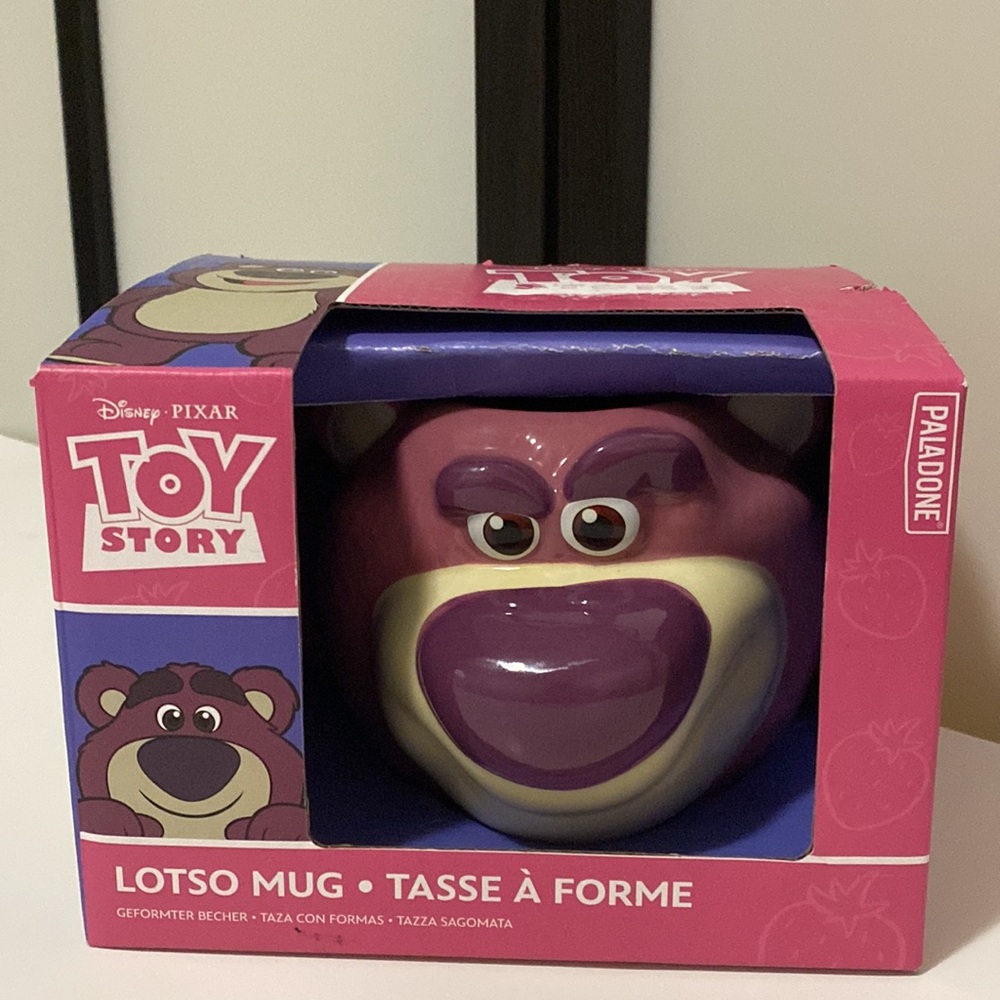 Disney Pixar Toy Story Paladone Lotso Huggin Bear Shaped Mug ceramic kids mug